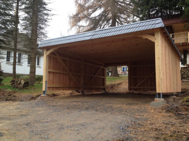 Doppelcarport