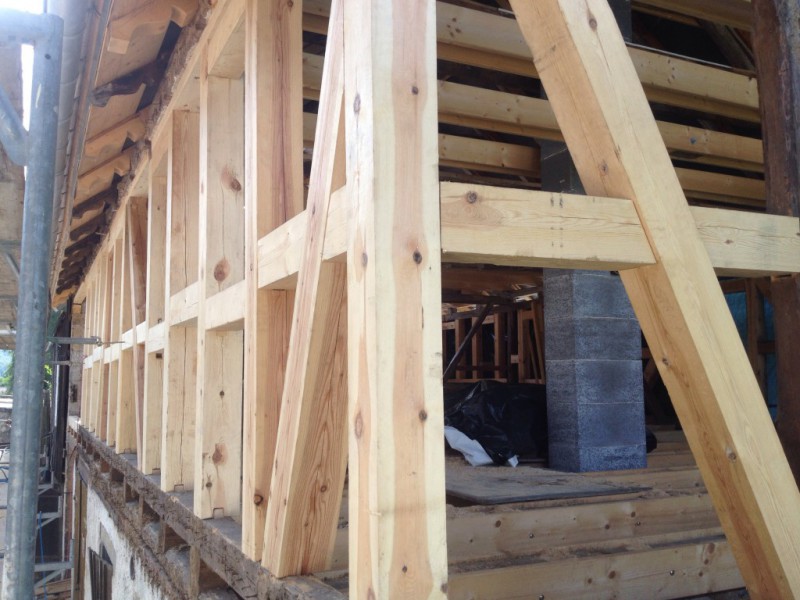 Fachwerk instand setzen 
